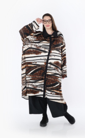 AKH oversized viscose mix blazer/hemd/stretch