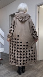 H-4 de modieuze kleuring katoen jas/blazer/vest//apart