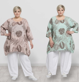 Moonshine  linnen A-lijn tuniek /in meerdere kleuren