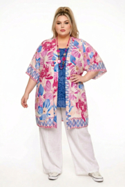 ITALIA MODA  oversized viscose zomer vest