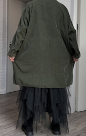 ITALIA MODA fijn corduroy katoen tuniek /in meerdere kleuren