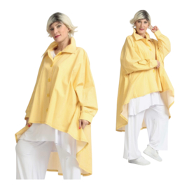 AKH oversized katoen A-lijn hemd/blazer/tuniek apart