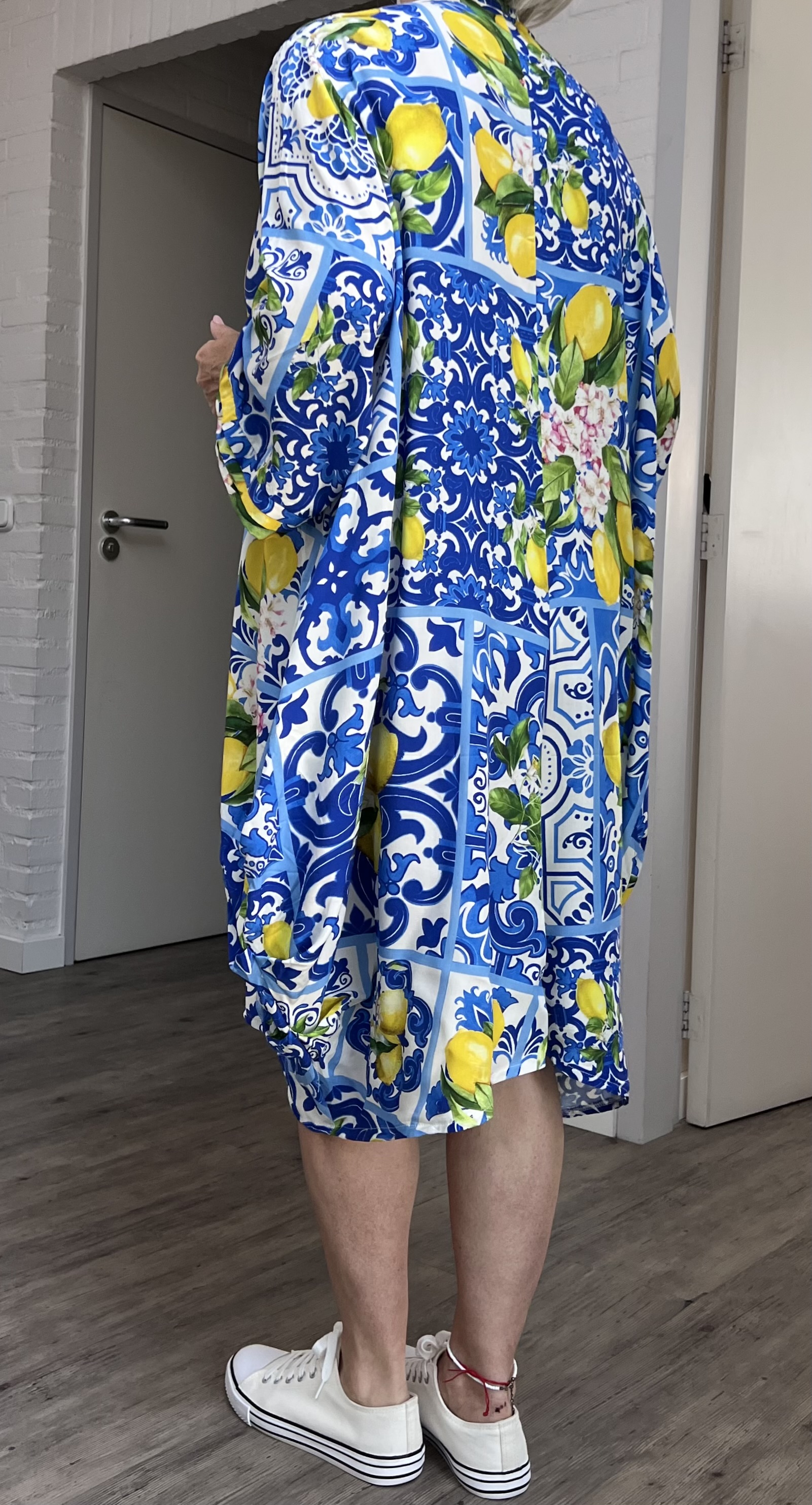Vincenzo Allocca oversized viscose jurk/tuniek