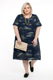 ITALIA MODA katoen A-lijn jurk