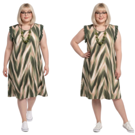 ITALIA MODA viscose mix jurk stretch