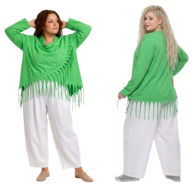 Moonshine oversized jersey  katoen vest  stretch/in meerdere kleuren