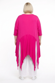 Moonshine viscose tricot A-lijn tuniek stretch apart /in meerdere kleuren