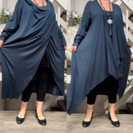 Naveed oversized jersey vest/tuniek/in meerdere kleuren