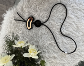 Paris Fashion design jewellery rubber collier