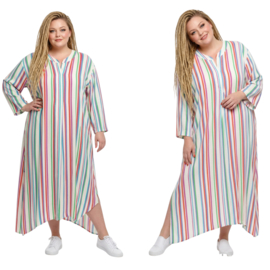 AKH oversized chique zijde look viscose blazer/vest apart