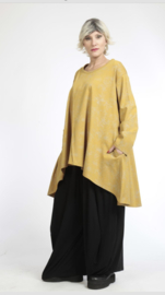 AKH oversized jersey viscose A-lijn tuniek apart stretch /in meerdere kleuren