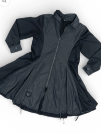 Vincenzo Allocca oversized katoen A-lijn blazer/vest/jas/aparte/stretch