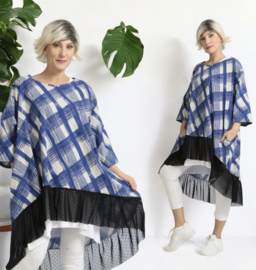 AKH viscose  A-lijn tuniek/top stretch