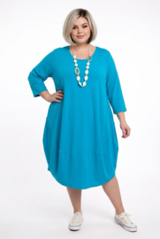 New Jersey viscose ballon jurk stretch