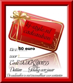 cadeaubon 50 euro