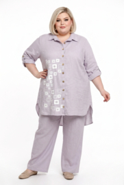 SINNE design.. linnen A-lijn tuniek/hemd