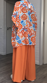 ITALIA oversized viscose blouse