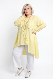 ITALIA oversized katoen tuniek stretch /in meerdere kleuren