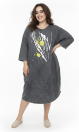 Zedd Plus tencel jeans ballon jurk