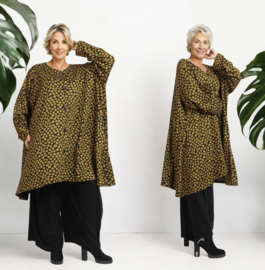 AKH  oversized viscose mix A-lijn blazer stretch