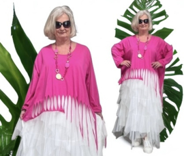 Moonshine oversized  katoen tricot top apart