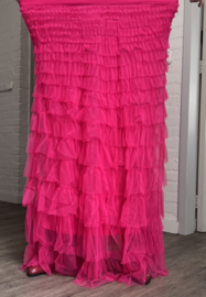 ITALIA MODA  oversized tule rok gevoerd