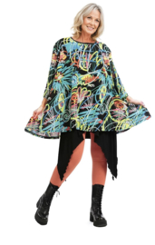 AKH oversized katoen A-lijn tuniek/top  apart