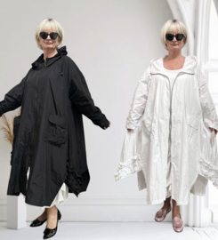 ALYANS oversized waterbestendig A-lijn zomerjas/tussenjas/mantel /in meerdere kleuren