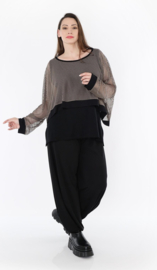 AKH oversized lichtgewicht mesh overtop stretch