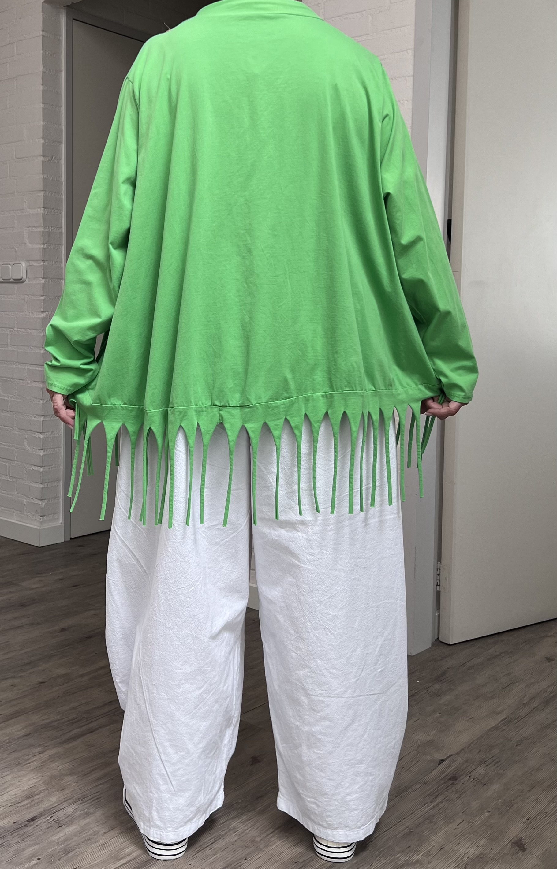 Moonshine oversized jersey  katoen vest  stretch/in meerdere kleuren