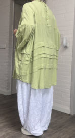 KEKOO design oversized viscose ballon tuniek