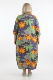 AKH oversized viscose ballon zomer jurk  apart