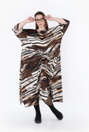 AKH oversized viscose mix jurk stretch