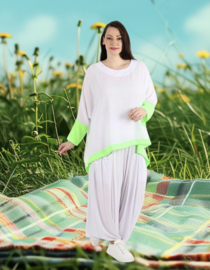 AKH viscose linnen look oversized A-lijn top