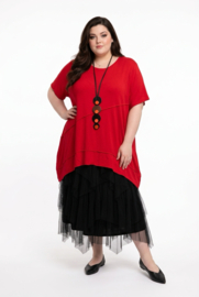 ITALIA MODA oversized viscose A-lijn tuniek stretch/in meerdere kleuren