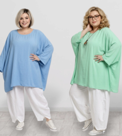 ITALIA MODA  viscose tuniek/poncho/ meerdere kleuren