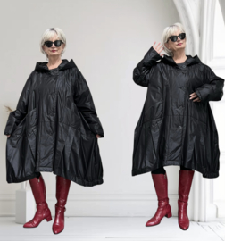 SINNE design.. A- lijn gewatteerde winter jas/waterbestendig