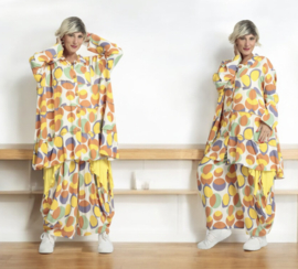 AKH oversized viscose/linnen  A-lijn blazer/tuniek apart