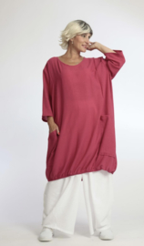 AKH viscose/linnen  A-lijn jurk/tuniek met zakken apart