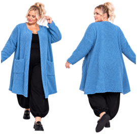 MOONSHINE oversized bouclé  viscose mix vest