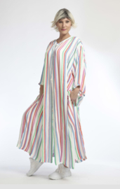 AKH oversized chique zijde look viscose blazer/vest apart