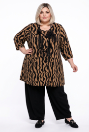 Naveed oversized viscose mix A-lijn tuniek stretch