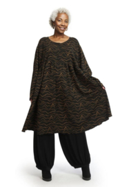 AKH oversized A-lijn viscose jurk  /stretch