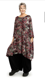 AKH oversized viscose tricot A-lijn tuniek  apart stretch