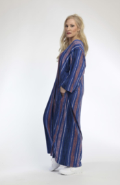 AKH oversized viscose jurk apart/stretch