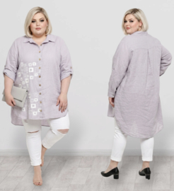 SINNE design.. linnen A-lijn tuniek/hemd