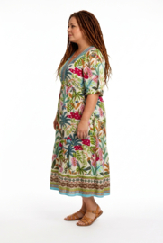 ORIENTIQUE Australian katoen A-lijn jurk