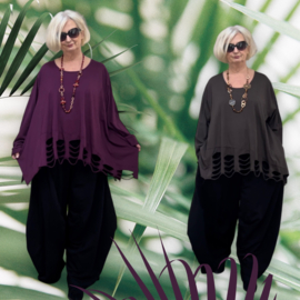 Moonshine oversized  katoen top apart/in meerdere kleuren