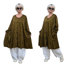 AKH  oversized viscose mix A-lijn blazer stretch