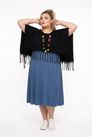 Moonshine oversized  katoen top stretch